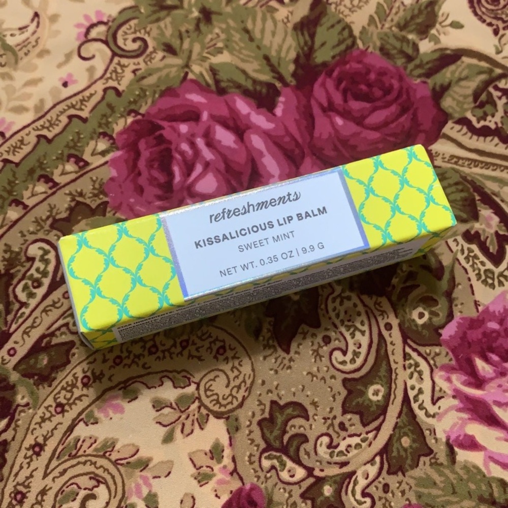 Refreshments Kissalicious Lip Balm (Sweet Mint) *PRICE FIRM*
